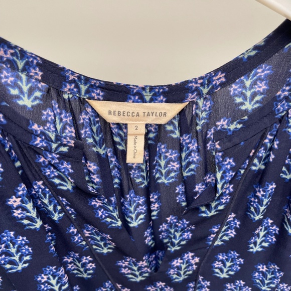 Rebecca Taylor Sleeveless Valentina Silk Dress - Picture 4 of 4